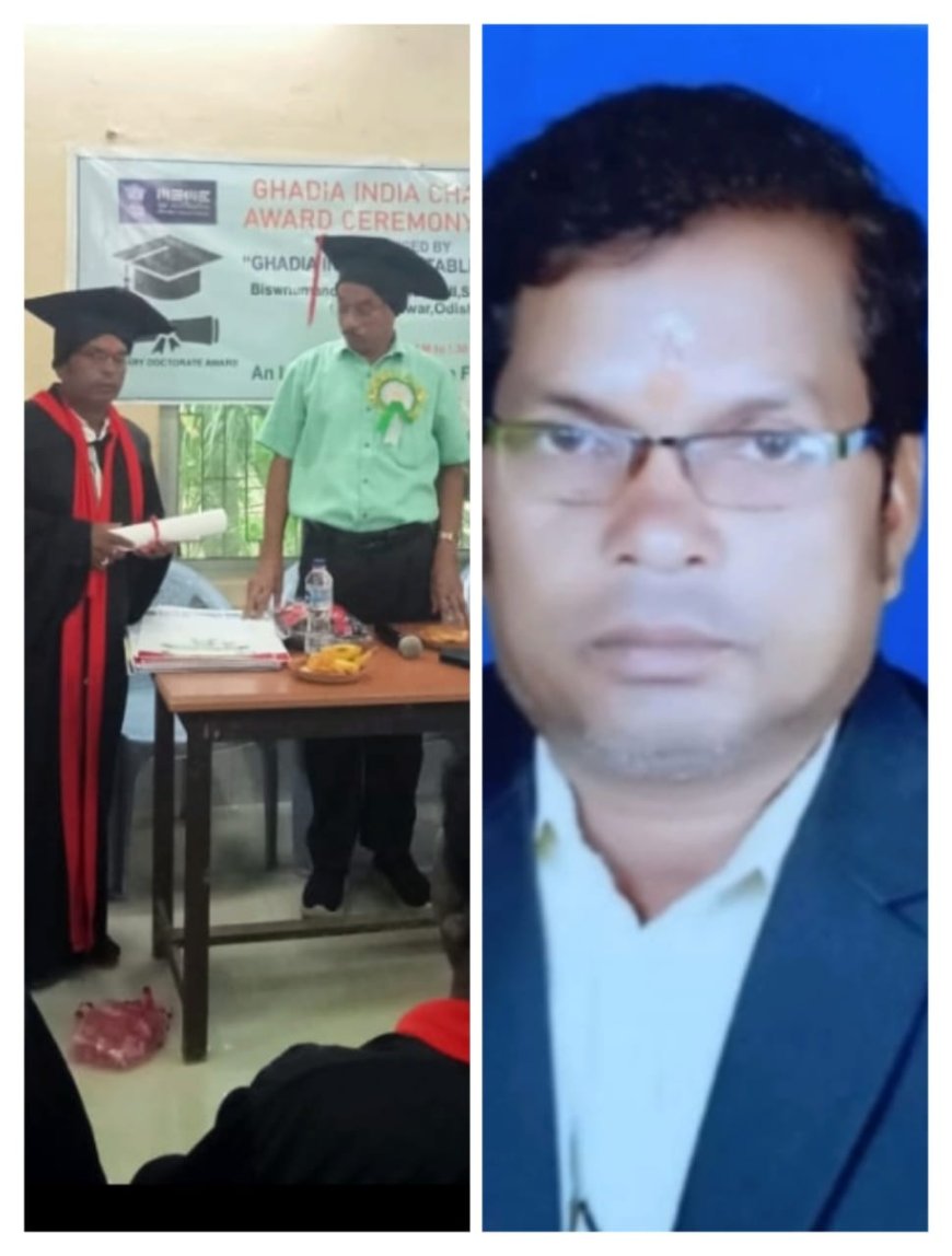 ଡକ୍ଟରେଟ ଉପାଧିରେ ଭୂଷିତ ହେଲେ ବରିଷ୍ଠ କଳାକାର ଅକ୍ଷୟ କର୍ଣ୍ଣ