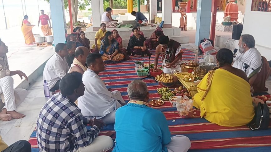 ଆର୍ଟ ଅଫ ଲିଭିଙ୍ଗ ପରିବାର ତରଫରୁ ରୁଦ୍ରପୂଜା ଅନୁଷ୍ଠିତ l