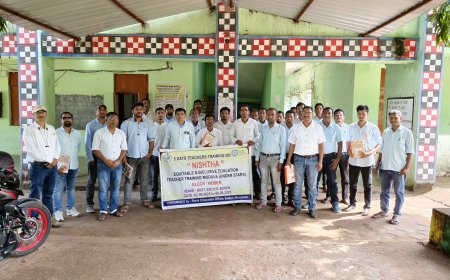 ଶିକ୍ଷକଙ୍କ ପାଞ୍ଚ ଦିବସୀୟ ତାଲିମ 'ନିଷ୍ଠା' ଅନୁଷ୍ଠିତ