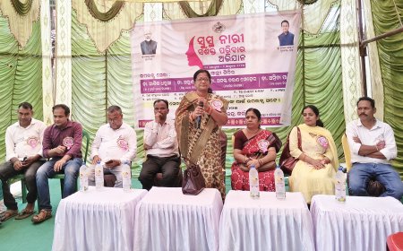 ସୁସ୍ଥ ନାରୀ ସଶକ୍ତ ପରିବାର ଅଭିଯାନ....