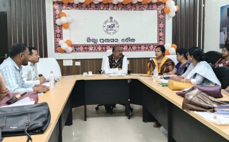 ସମନ୍ଵିତ ମହିଳା ଓ ଶିଶୁ ବିଭାଗ ର ସମୀକ୍ଷା ବୈଠକ