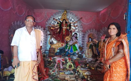 ରିଷିଡ଼ାରେ ଆରମ୍ଭ ହେଲା ସାର୍ବଜନୀନ ଦୁର୍ଗାପୂଜା