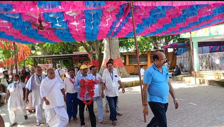 ସୁବର୍ଣ୍ଣପୁର ଠାରେ ମେଗା ସ୍ୱାସ୍ଥ୍ୟ ଶିବିର*- *ମା ସୁରେଶ୍ଵରୀ ଙ୍କ ଆଜ୍ଞା ମାଳା ପରେ ଶୁଭାରମ୍ଭ ହେଲା ଶିବିର - ଯୋଗଦେଲେ ଜିଲ୍ଲାପାଳ, ପ୍ରାକ୍ତନ ବିଚାରପତି, ପ୍ରମେୟ ଗ୍ରୁପ ଏଡ଼ିଟର*