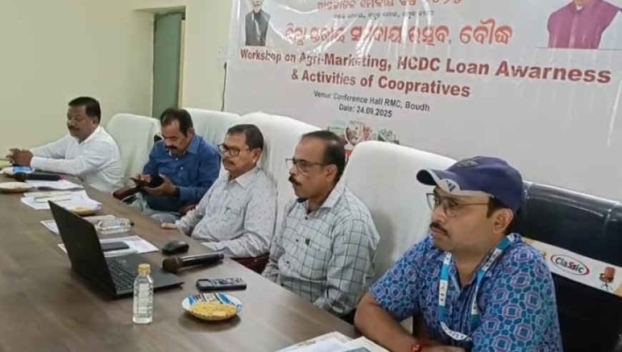 ଆରଏମସି ସଭା ଗୃହ ଠାରେ ଆନ୍ତର୍ଜାତିକ ସମବାୟ ବର୍ଷ ପାଳନ  ଅନୁଷ୍ଠିତ