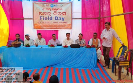 ଟେର୍ଚାପଲା ଠାରେ କ୍ଷେତ୍ର ଦିବସ