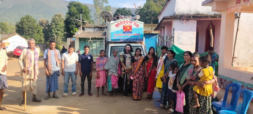 ପ୍ଲାଷ୍ଟିକ ଓ ଜରି ପଲିଥିନ ବର୍ଜନ ପାଇଁ ପଥପ୍ରାନ୍ତ ନାଟକ ମାଧ୍ୟମ ରେ ଜନ ସଚେତନତା l