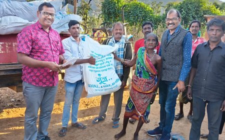'ୟାର ' ସଂସ୍ଥା ତରଫରୁ ଶୀତକାଳୀନ ବସ୍ତ୍ର ବଣ୍ଟନ