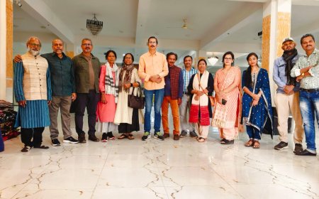 ରାଜ୍ୟ ସ୍ତରୀୟ ଚିତ୍ରଶିଳ୍ପୀ ଙ୍କ ଆଲୋଚନା ଚକ୍ର ଓ  କର୍ମଶାଳା ଉଦଯାପିତ ..  ଯୋଗ ଦେଲେ ବଶିଷ୍ଠ ଚିତ୍ର ଶିଳ୍ପୀ ସଂଗ୍ରାମ ମହାରଣା