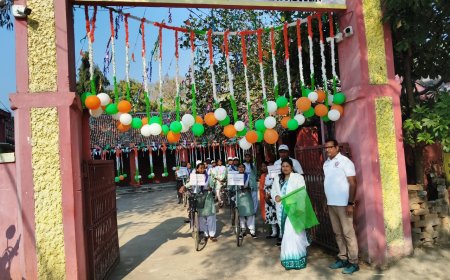 ବାଲ୍ୟ ବିବାହ ମୁକ୍ତ ଭାରତ ସଚେତନତା ପାଇଁ ସାଇକେଲ ଶୋଭାଯାତ୍ରା