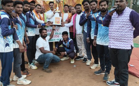 ରେଗଡା ରୋୟାଲ ବଜରଙ୍ଗୀ ୟୁଥ କ୍ରିକେଟ ଟୁର୍ଣ୍ଣାମ୍ୟାଚ.... ମୁଡିଙ୍ଗ ଦଳ ଚମ୍ପିୟାନ