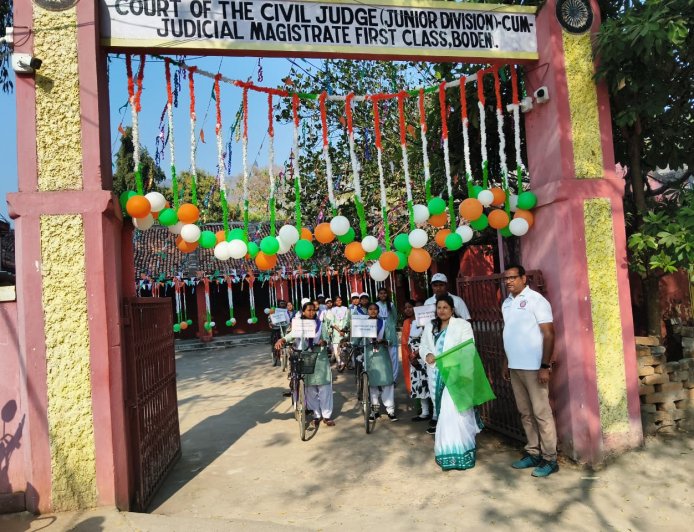 ବାଲ୍ୟ ବିବାହ ମୁକ୍ତ ଭାରତ ସଚେତନତା ପାଇଁ ସାଇକେଲ ଶୋଭାଯାତ୍ରା