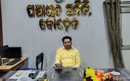 ନୂତନ ବିଡ଼ିଓ ଚିନ୍ମୟ ସାଗର