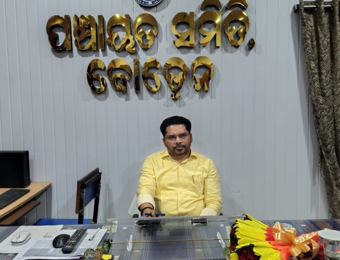 ନୂତନ ବିଡ଼ିଓ ଚିନ୍ମୟ ସାଗର