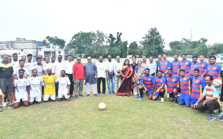 ସ୍ବାଧୀନତା ଦିବସ ଅବସରରେ ବନ୍ଧୁତ୍ୱ ପୂର୍ଣ୍ଣ ଫୁଟବଲ୍ ମ୍ୟାଚ ଅନୁଷ୍ଠିତ
