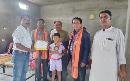 କର୍ଲାମୁଣ୍ଡା ଶିଶୁମନ୍ଦିର ରେ ଏସ.ବି. ଆଇ. ଲାଇଫ  ପକ୍ଷରୁ ବିଭିନ୍ନ  ପ୍ରତିଯୋଗିତା  ଅନୁଷ୍ଠିତ