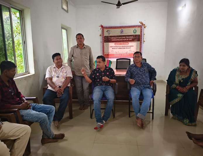 ଧର୍ମଗଡ,ଫାର୍ମର ପ୍ରଡୁସର ଗ୍ରୁପ ର ଦକ୍ଷତା ବୃଦ୍ଧି ତାଲିମ  ,