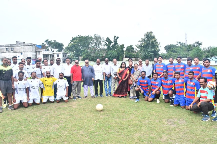 ସ୍ବାଧୀନତା ଦିବସ ଅବସରରେ ବନ୍ଧୁତ୍ୱ ପୂର୍ଣ୍ଣ ଫୁଟବଲ୍ ମ୍ୟାଚ ଅନୁଷ୍ଠିତ