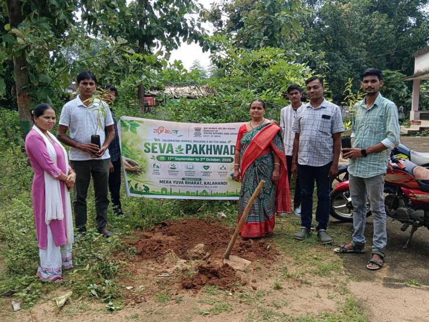 କର୍ଲାମୁଣ୍ଡା ବ୍ଲକର ବିଭିନ୍ନ ସ୍ଥାନରେ ସେବା ପକ୍ଷ ପାଳିତ !!