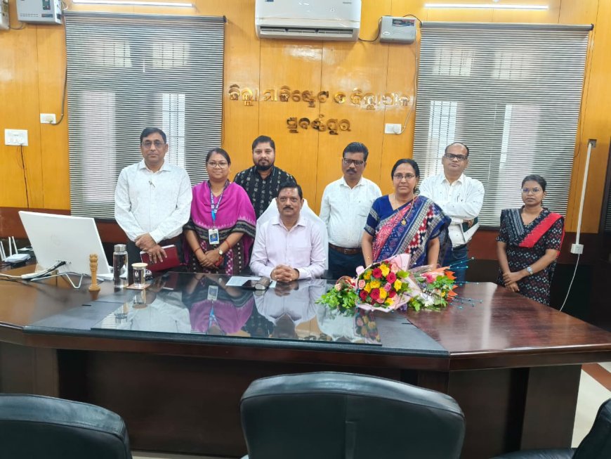 ସୁବର୍ଣ୍ଣପୁର ରେ ଯୋଗ ଦେଲେ ନୂତନ ଜିଲ୍ଲାପାଳ*- *ମୌଳିକ ସମସ୍ୟା ର ସମାଧାନ ପାଇଁ ଦେଲେ ଦୃଢ଼ ପ୍ରତିଶୁତି* -
